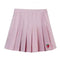 Pastel Peach Pink Pleated Skirts